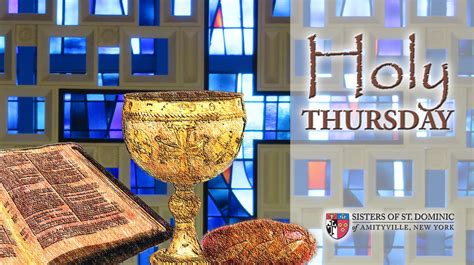 holy thursday services streaming